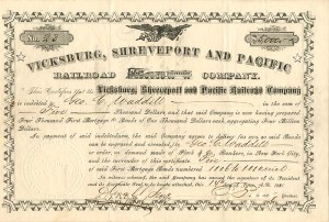 Vicksburg, Shreveport and Pacific Railroad Co.